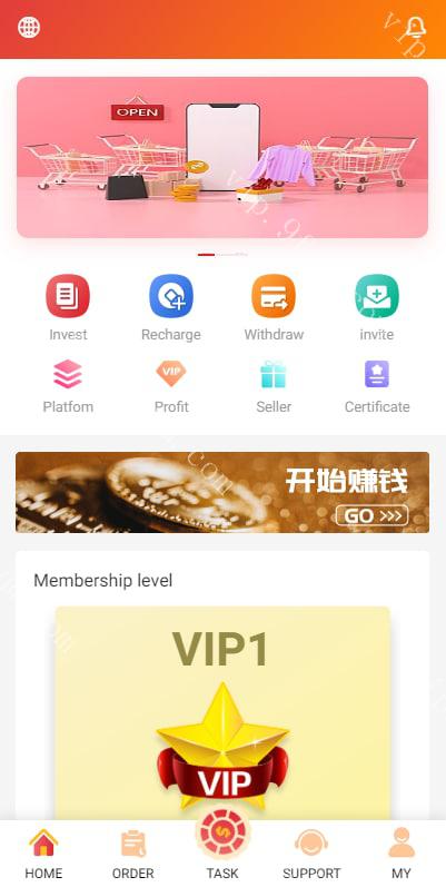 运营版多语言抢单刷单系统/订单自动匹配系统/海外刷单源码