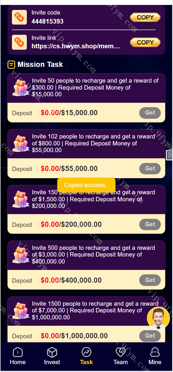 海外矿产物矿机理财投资源码