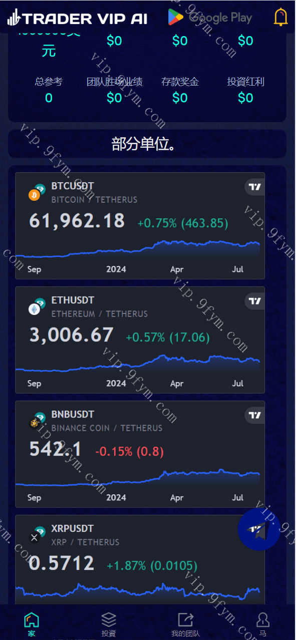 海外最新定制Ui17语言ai人工智能区块链投资理财