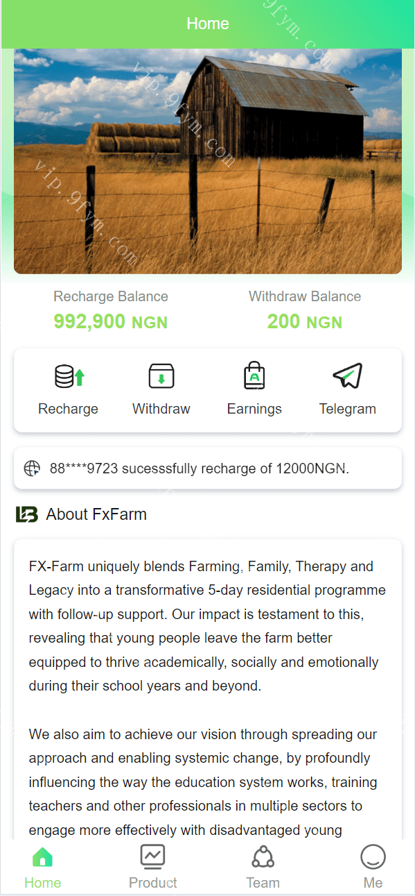 农场共享投资理财