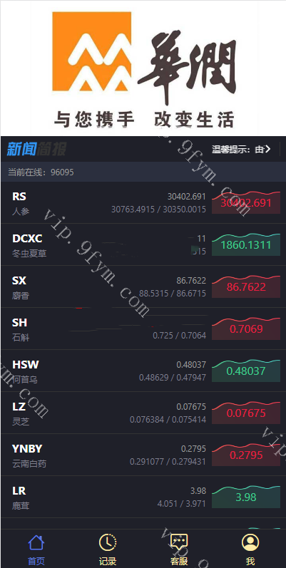 新版全新ui药材微盘系统/微交易源码/时间盘系统源码